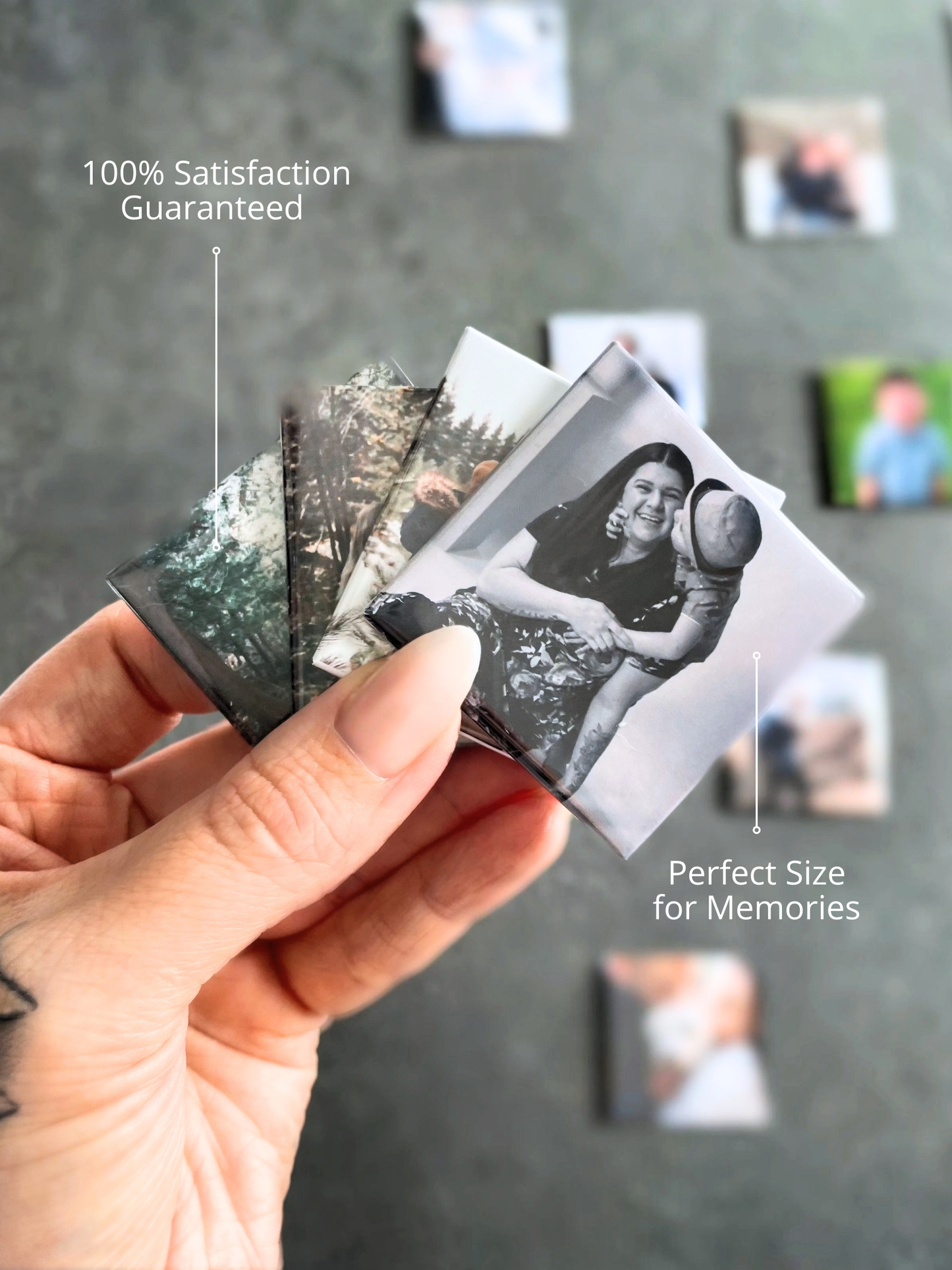 2x2 Custom Acrylic Photo Magnet