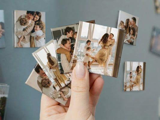 COMING SOON - Custom Button Photo Fridge Magnets