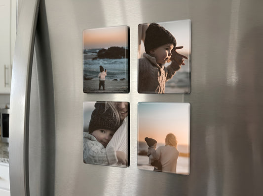 COMING SOON - Custom Button Photo Fridge Magnets